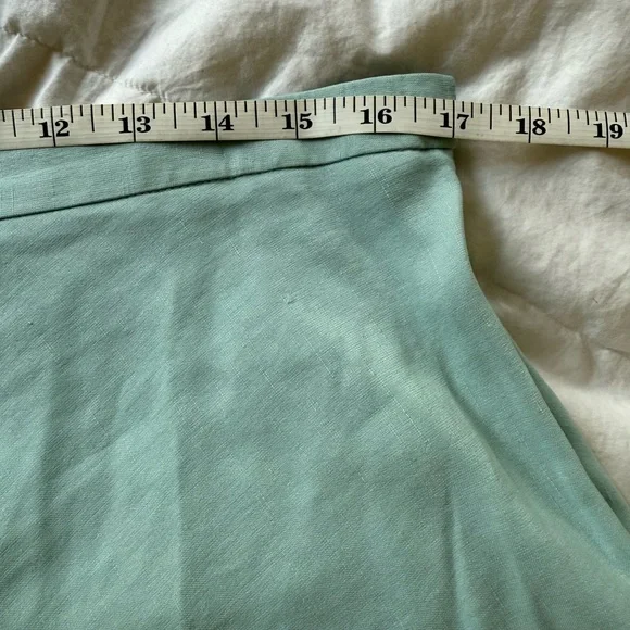 Jones New York collection A-line silk and linen maxi skirt size 12 - Picture 3 of 10